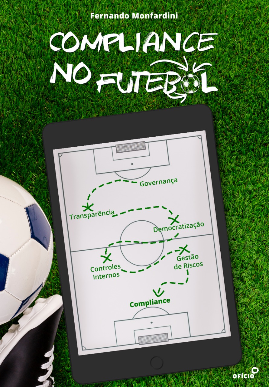 Capa do livro Compliance no Futebol, de Fernando Monfardini